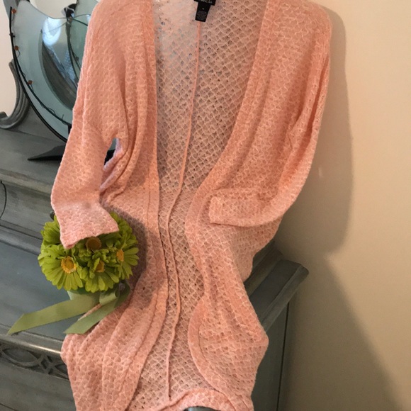 Tops - Ladies extra long Spring cardigan. Sz. M